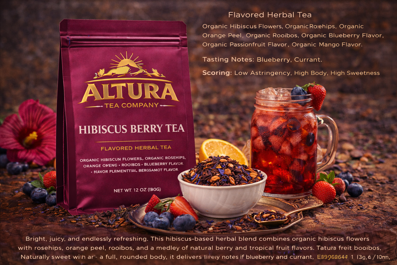 Hibiscus Berry Tea – Altura Coffee Co.