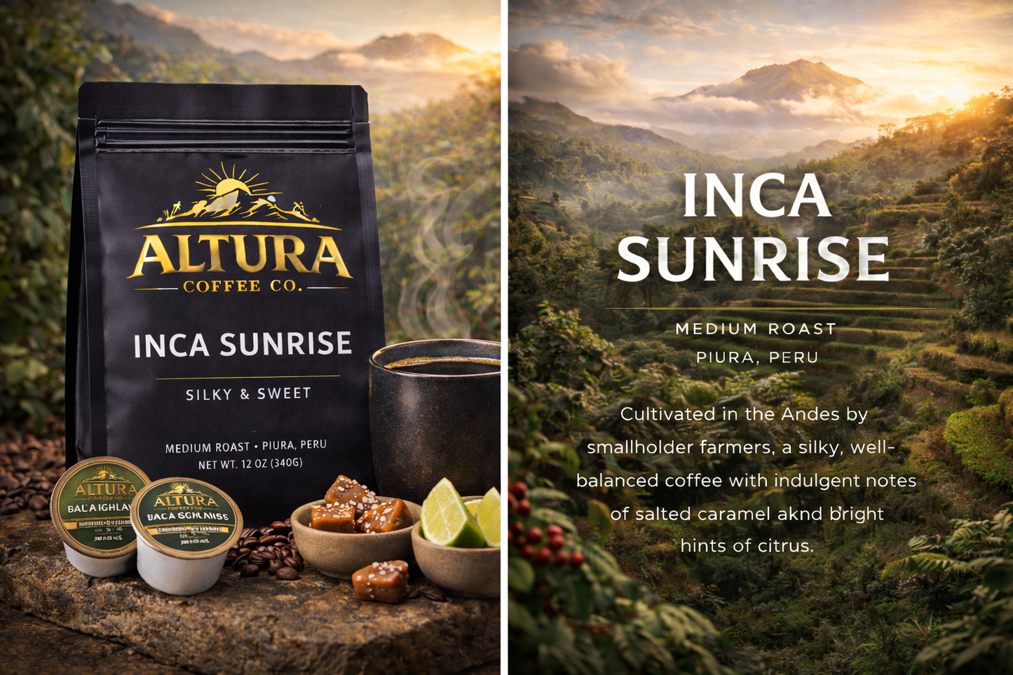 Inca Sunrise - Peru Coffee Pods